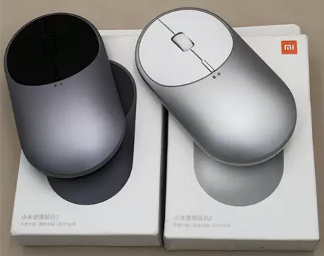 小米便携鼠标2 双模连接 轻薄圆润 笔记本...