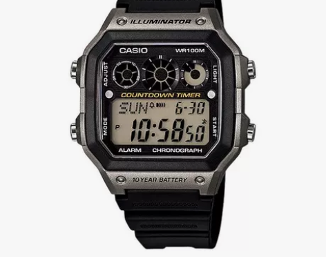 现货Casio卡西欧1200whb简约复古...