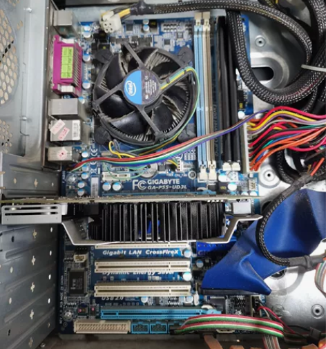 主板：技嘉GA-P55-UD3L    8...