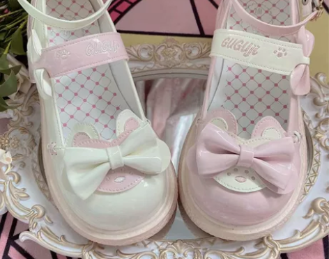 单鞋小皮鞋原创可爱日系lolita大头学院...