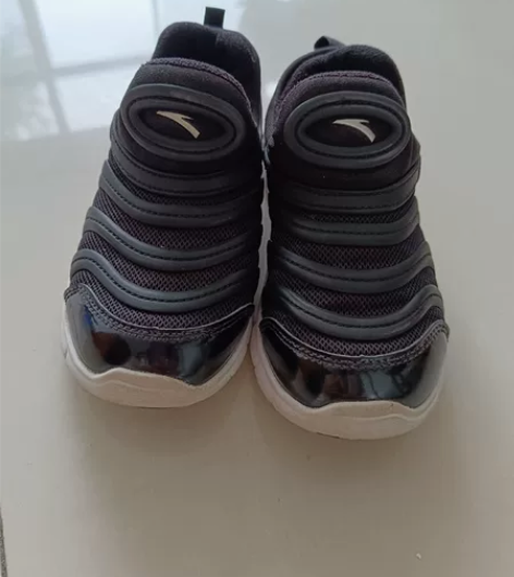 正品安踏毛毛虫鞋子，加薄绒，，28码内长1...