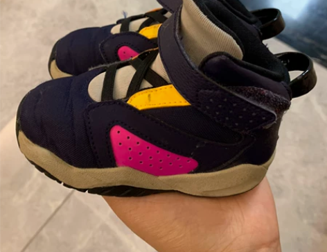 乔丹内长12.cm，适合14个月内宝宝.9...