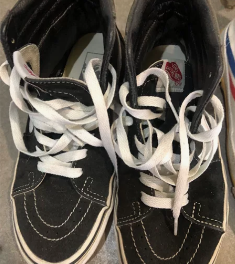 vans高帮鞋 二手物品不退不换 包邮