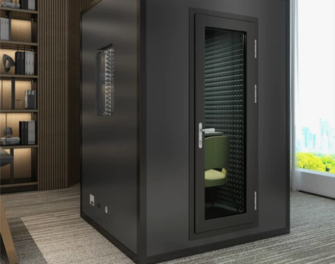 隔音房家用练歌录书室听力测试室静音房架子鼓...