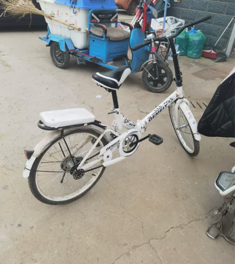 魏县自提，，，折叠自行车网上买的快实习完了...