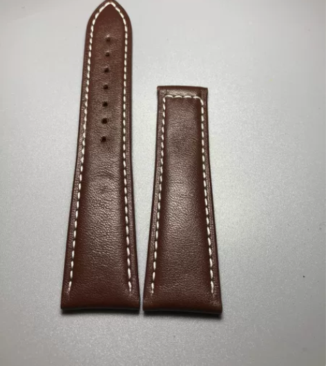 适用西铁城进口头层牛皮表带 实物图，所见即...