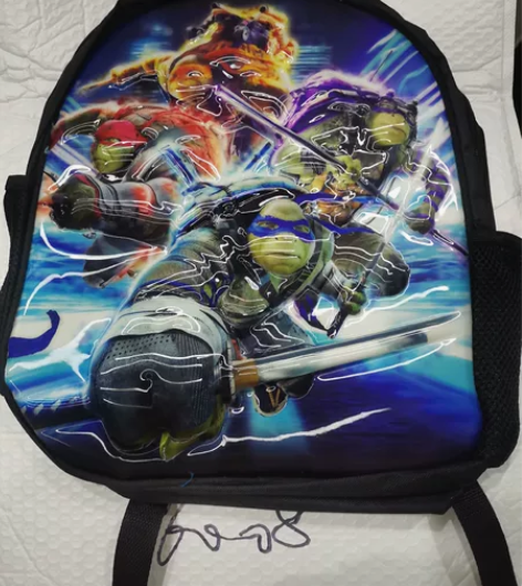 3D忍者神龟书包 全新 高39cm  长3...