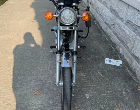 二手摩托车 铃木太子GN125 车况极品拉...