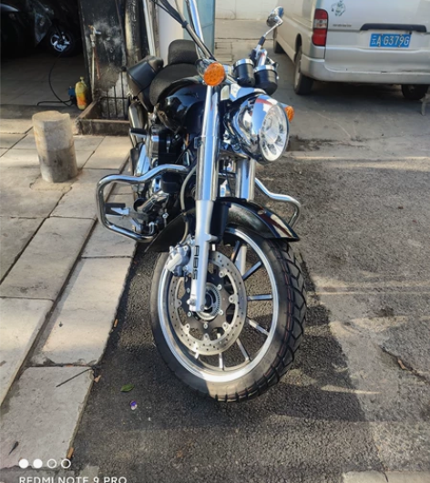 力帆V16太子摩托车 ABS版，换车了很少...