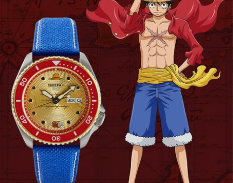 【航海王联名】SEIKO精工5号海贼王…（...