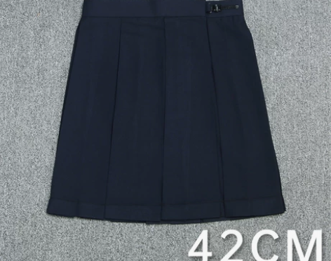 JK制服八箱褶jk半身裙学院风灰色黑色蓝色...