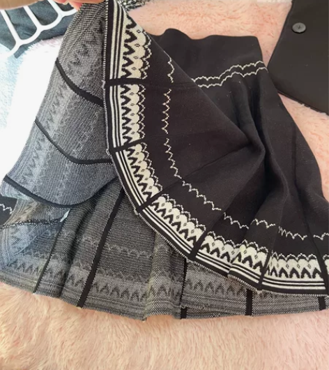 百褶裙 毛线裙 很轻快 非常大的弹力 14...