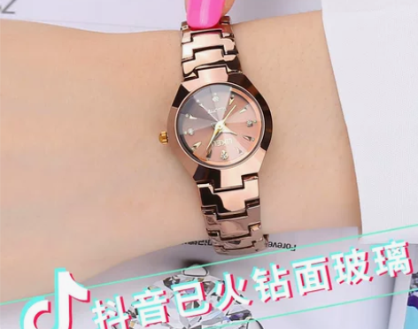 韩版超薄手表女学生玫瑰金女表潮流复古简约