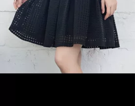 半身夏短裙欧根纱蓬蓬裙伞裙中裙裙子夏装女裙...