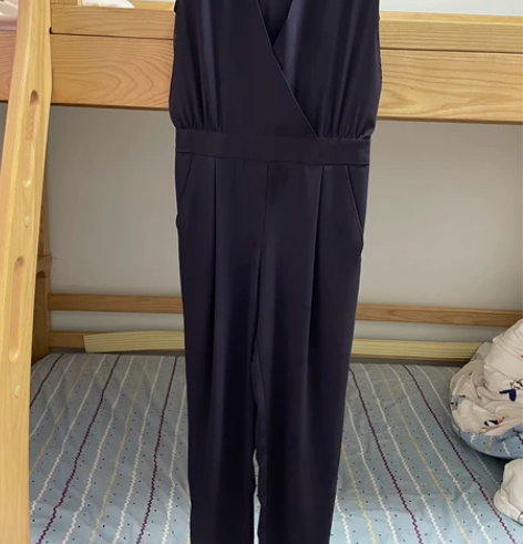 百家好正品巨显高巨显瘦雪纺气质连体裤 尺码...