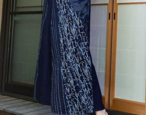 衣年纯品蓝印花布系列2022春夏新品蓝染