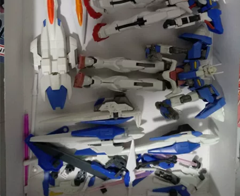 国产高达 1/144尸体 能天使 00 打...