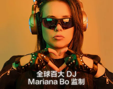 妖舞猫耳耳机电音款同轴喇叭重低音头戴式HI...