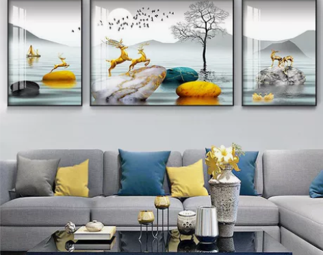 40×60无框画 中间60×80 感兴趣的...