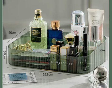 【特价出售】化妆品收纳盒抽屉式透明置物架梳...