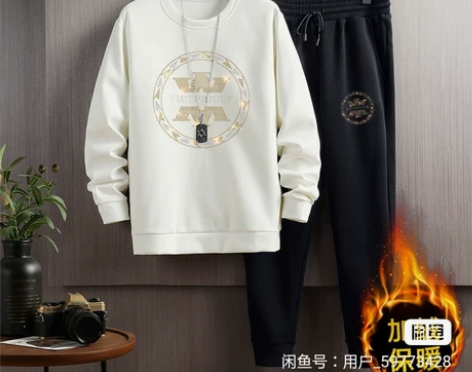 全新特价包邮男士运动套装卫衣卫裤两件套冬季...