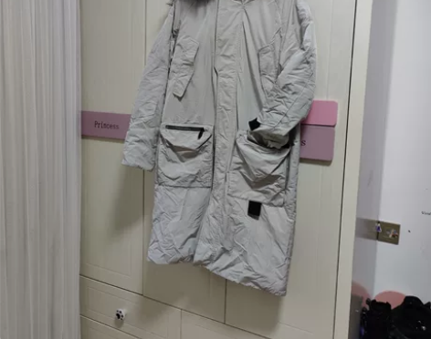 男中长款羽绒服，建议身高175左右拍，很暖...