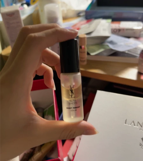 ysl夜皇后精华7ml小样 还好没有入正装...