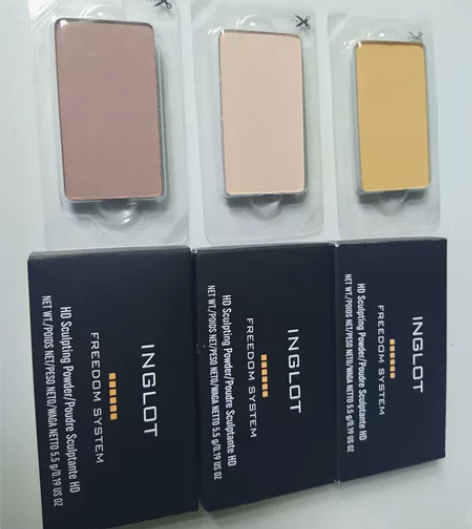 INGLOT英戈洛修容,替换装,色号从上到...