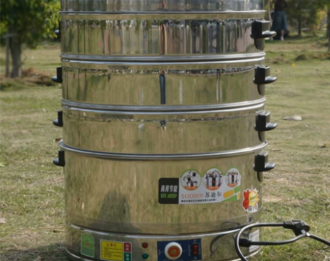 苏迪尔电蒸锅多功能家用三层自动电蒸笼大容量...