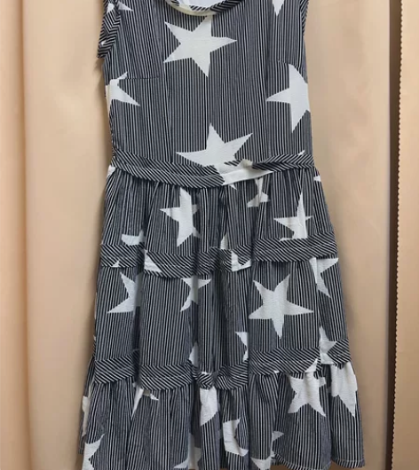 雪纺裙无袖连衣裙长裙 M码 如图 雪纺裙 ...