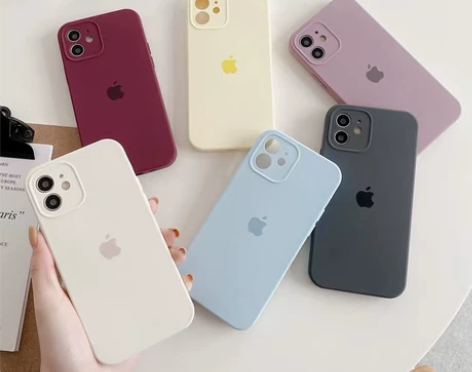 全包摄像头13promax液态硅胶手机壳适...