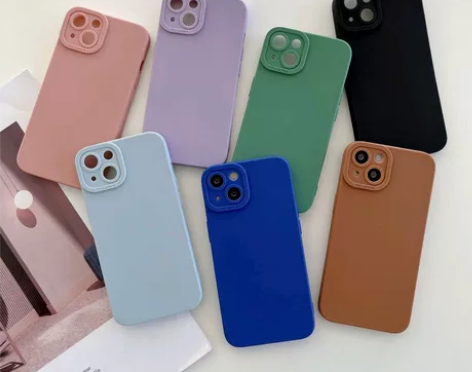 适用苹果14手机壳tpu防摔天使眼液态硅胶...