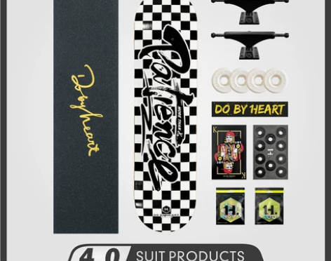 【狂欢价】DBH专业双翘赛手滑板刷街滑板动...