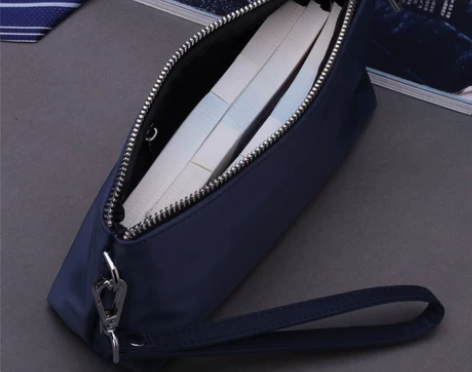 手拿包手机包化妆包大容量牛津布