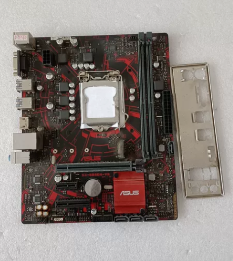 华硕EX-B360M-V5，拆机主板成色如...