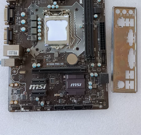 微星B150 PRO-VD，拆机主板成色如...