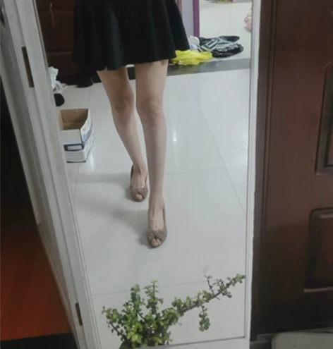 豆豆鞋2018春新款平底鞋尖头女士真皮大码...