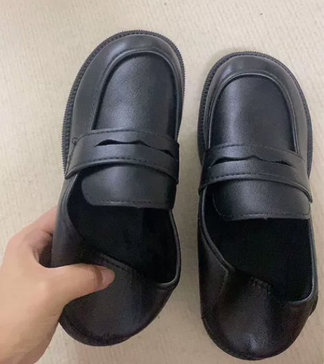 全新黑色磨毛单鞋 37码 没穿出去过 买来...