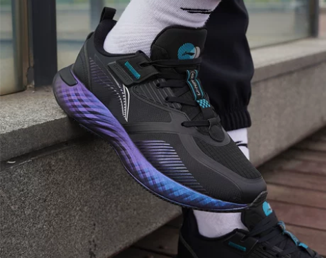 李宁鞋 防护云跑步鞋云五代男女冬防泼水反光...