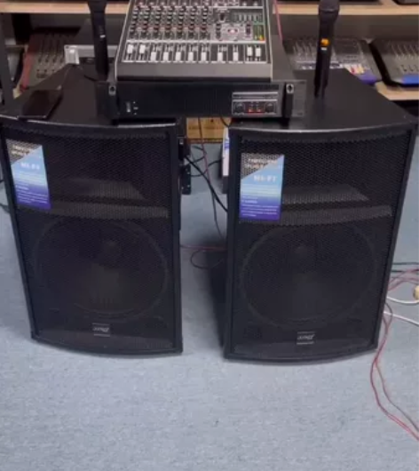 全新专业舞台音响单15寸音箱套装户外演出排...