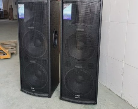 包邮一套双12寸音箱功放大功率重低音会议家...