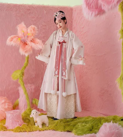 【大全套】七月夕汉服 绒绒 原创改良短衫绣...