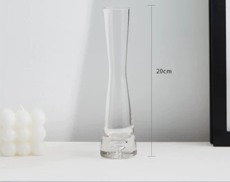 简约创意北欧ins 风透明玻璃小花瓶水养鲜...