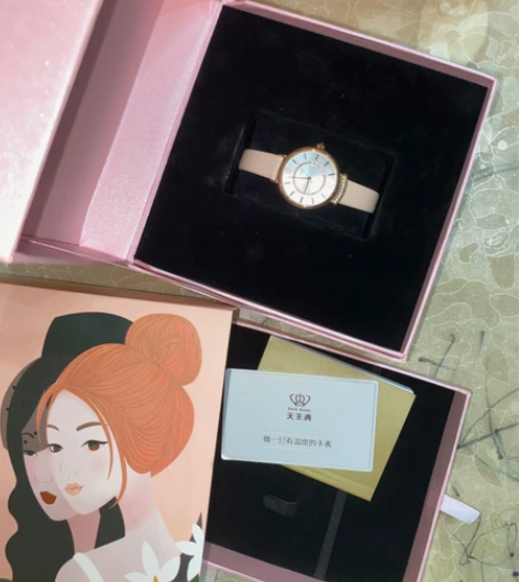天王手表5955情侣手表（仅剩女款9新） ...