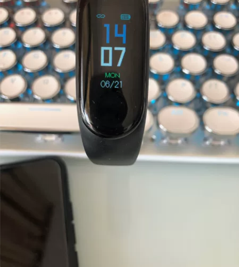 M3智能手环手表计步器测心率血压学生闹钟多...