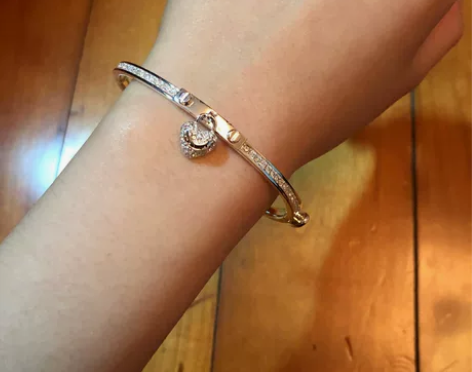 【Juicy Couture】橘滋 银色钻...