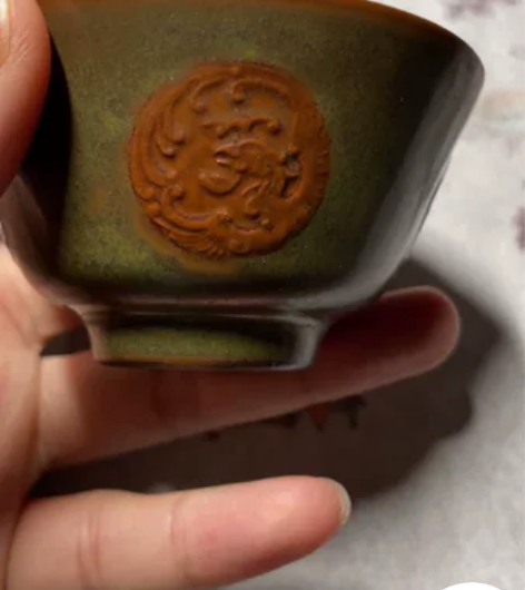 倚云煮泉！颜色釉仿古第一窑口！仿古茶叶沫釉...