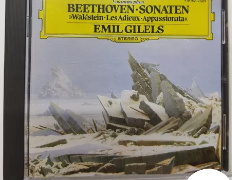 贝多芬:钢琴奏鸣曲/吉列尔斯 企鹅三星带花...