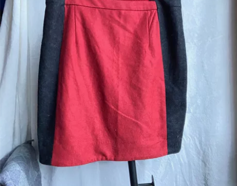 羊毛呢小个子半身裙秋冬女半裙高腰显瘦a字裙...