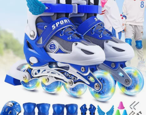 生日礼物抖音网红码旱冰鞋 有无闪光灯：有 ...